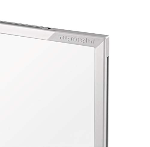 magnetoplan Whiteboard CC 300 x 120 cm, in weiteren Größen auswählbar, mit emaillierter Oberfläche, Metallrückwand, inklusive Befestigungsmaterial - 3