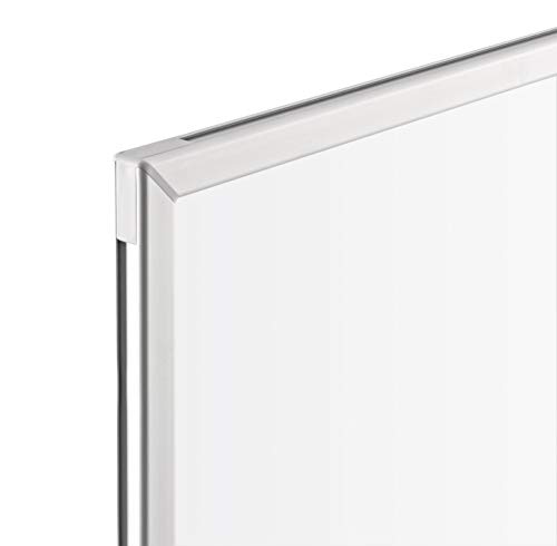 magnetoplan Whiteboard CC 300 x 120 cm, in weiteren Größen auswählbar, mit emaillierter Oberfläche, Metallrückwand, inklusive Befestigungsmaterial - 7