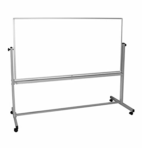 Stand Up Desk Store Beidseitig mobiles Magnet-Whiteboard (180cm x 100cm)