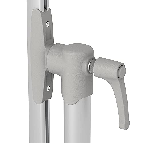 VIZ-PRO Mobile Whiteboard/Doppelseitige Whiteboard- mit magnetisch, Stahlständer – 120 x 90 cm - 4