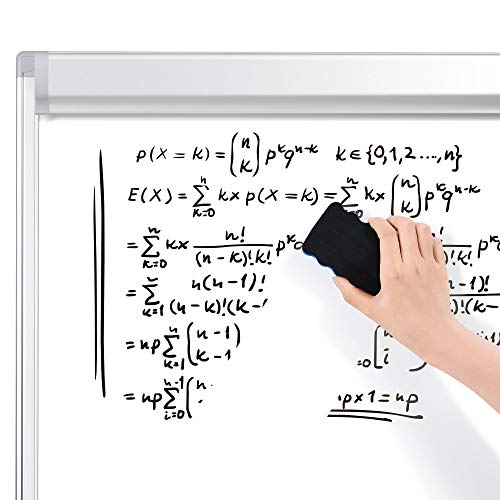 Yaheetech Flipchart Whiteboard mit Ständer magnetisch weiß für Büro verstellbar, 60 x 90 cm mit Alurahmen klappbar - 3
