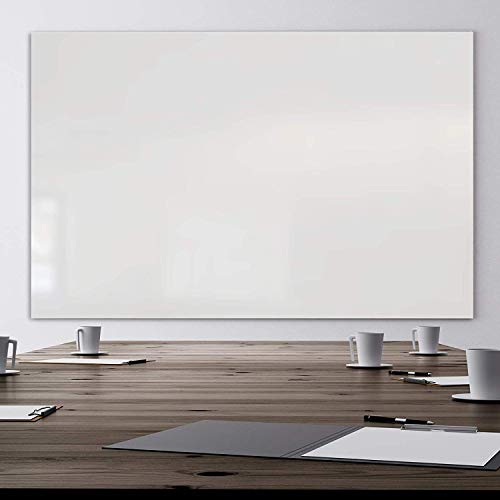 Glas-Whiteboard | Sicherheitsglas | Reinweiß | Rahmenlos | 8 Größen (120x180 cm) - 4