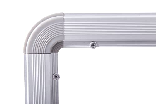 Mobile Whiteboard Tafel beidseitig beschriftbar,in 2 Größen, schutzlackiert, magnethaftend, mit gratis Zubehör (Stifte,Schwämme,Magnete), Größe:180×100 cm - 6