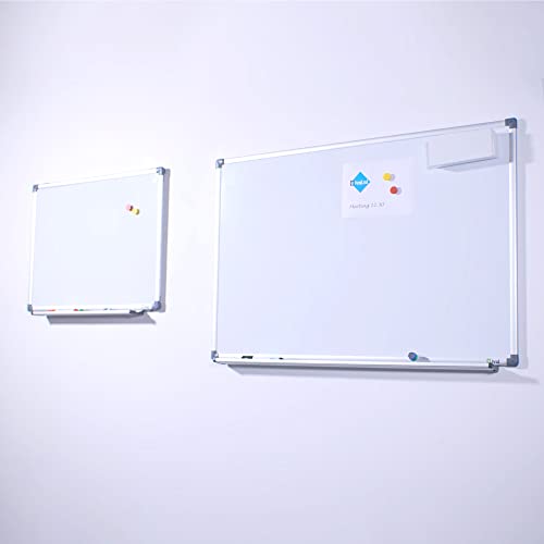 Vivol Eco Magnetic Whiteboard 100×150 | Aluminium Rahmen | Magnettafel Whiteboardwand Magnetwand | Stiftablage | 14 Größen | Magnetisch und Beschreibbar - 7