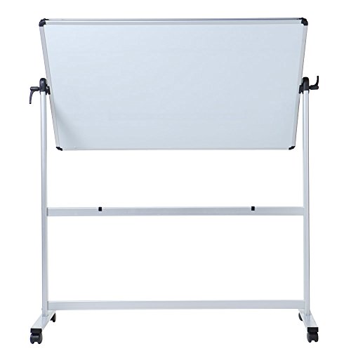 VIZ-PRO Mobiles Whiteboard/Doppelseitige Whiteboard- mit Alurahmen, magnetisch - 150 x 120 cm - 2