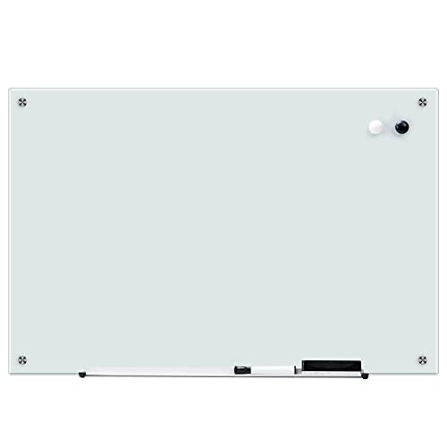 Amazon Basics Trocken abwischbares Whiteboard aus Glas, Weiß, magnetisch, 61 x 91,4 cm - 11
