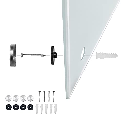 Amazon Basics Trocken abwischbares Whiteboard aus Glas, Weiß, magnetisch, 61 x 91,4 cm - 7