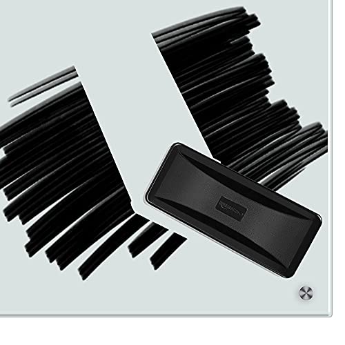 Amazon Basics Trocken abwischbares Whiteboard aus Glas, Weiß, magnetisch, 61 x 91,4 cm - 10