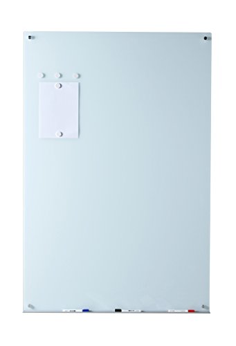 Glas-Magnettafel Leicht Abwischbar (80 x 110 cm, Weiß) - 3