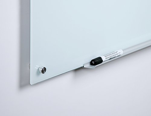 Glas-Magnettafel Leicht Abwischbar (80 x 110 cm, Weiß) - 4