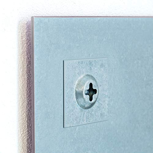 Glas Expert | Smart Glass Board ® | Glas Whiteboard | 78 x 48 cm | Grau | Magnettafel | Memoboard | Magnetwand | Pinnwand Tafel | + 2 Magnete + 1 Marker - 6