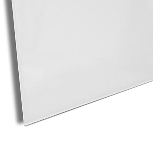 Whiteboard Glas Elegance Weiß Magnetisch 90x120 cm | Sam Creative Whiteboard | Design Whiteboard aus Glas | 3D-Effekt Design Whiteboard - 2