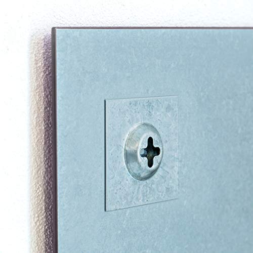 Glas Expert | Smart Glass Board ® | Glas Whiteboard | 78 x 48 cm | Grau | Magnettafel | Memoboard | Magnetwand | Pinnwand Tafel | + 2 Magnete + 1 Marker - 6