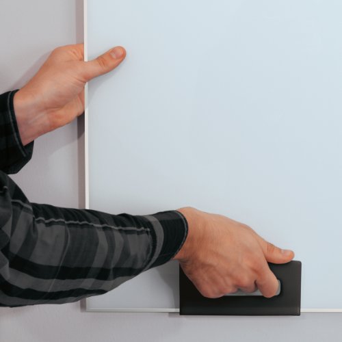 SIGEL GL230 Großes Premium Glas-Whiteboard 180x120 cm super-weiß hochglänzend, TÜV geprüft, einfache Montage, Glas-Magnettafel Artverum - 11