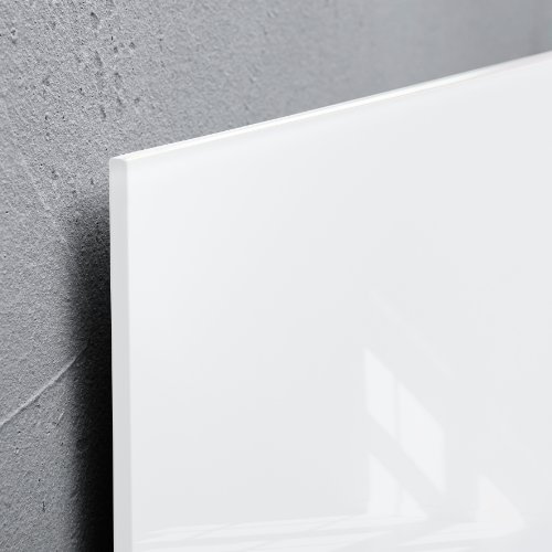 SIGEL GL230 Großes Premium Glas-Whiteboard 180x120 cm super-weiß hochglänzend, TÜV geprüft, einfache Montage, Glas-Magnettafel Artverum - 4