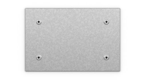 ALLboards Glasboard Magnetisch Schwarz 100x80cm, Rahmenlos, Glastafel, Magnettafel, Gehärtetes Glas - 9